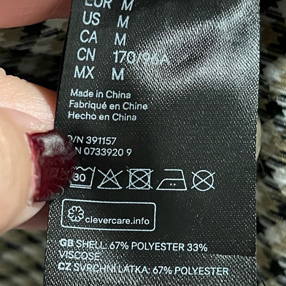 Checkered Blazer - Picture 2 of 3